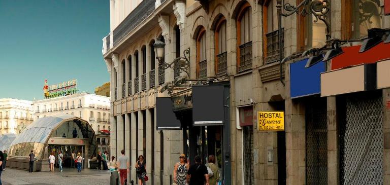 Hostal Guerra Madrid Bagian luar foto
